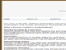 Tablet Screenshot of fashionemb.com